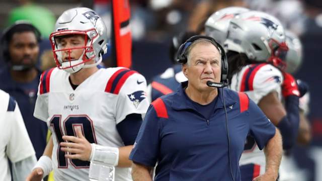 Patriots QB Mac Jones, Bill Belichick